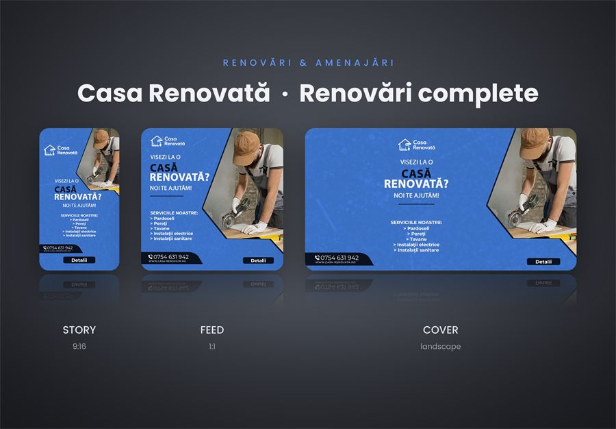 Design and branding for Casa Renovată