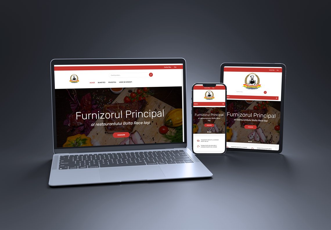 VMWeb project: Carmangeria Boierilor