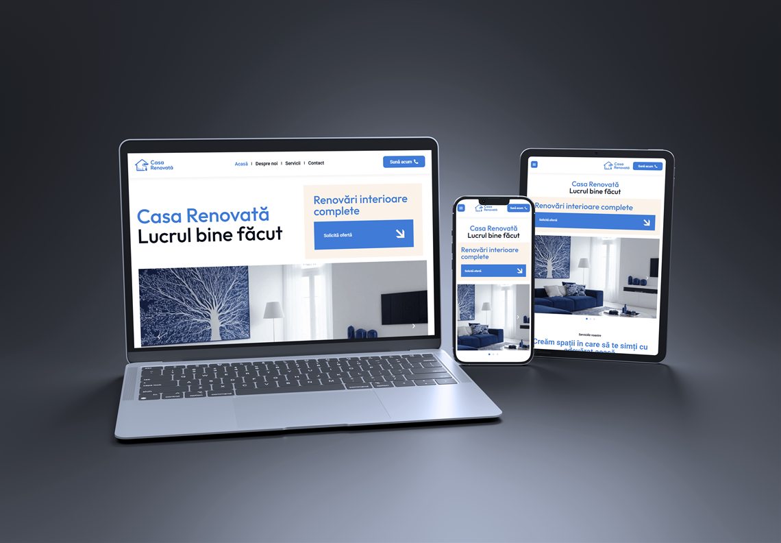 VMWeb project: Casa Renovată