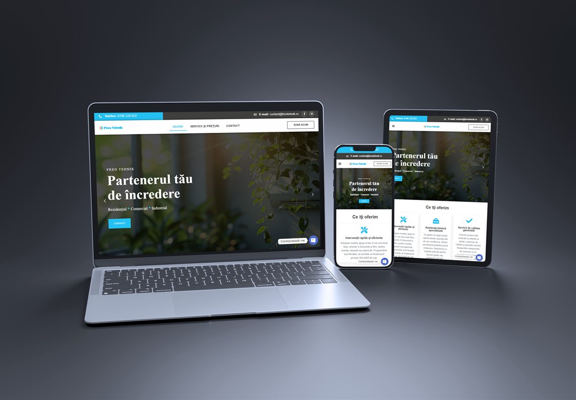 VMWeb project: Freotehnik