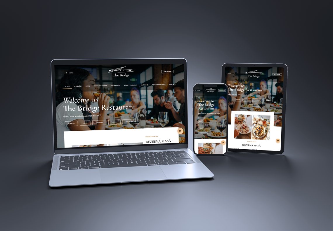 VMWeb project: Restaurant The Bridge